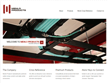 Tablet Screenshot of menloproducts.com